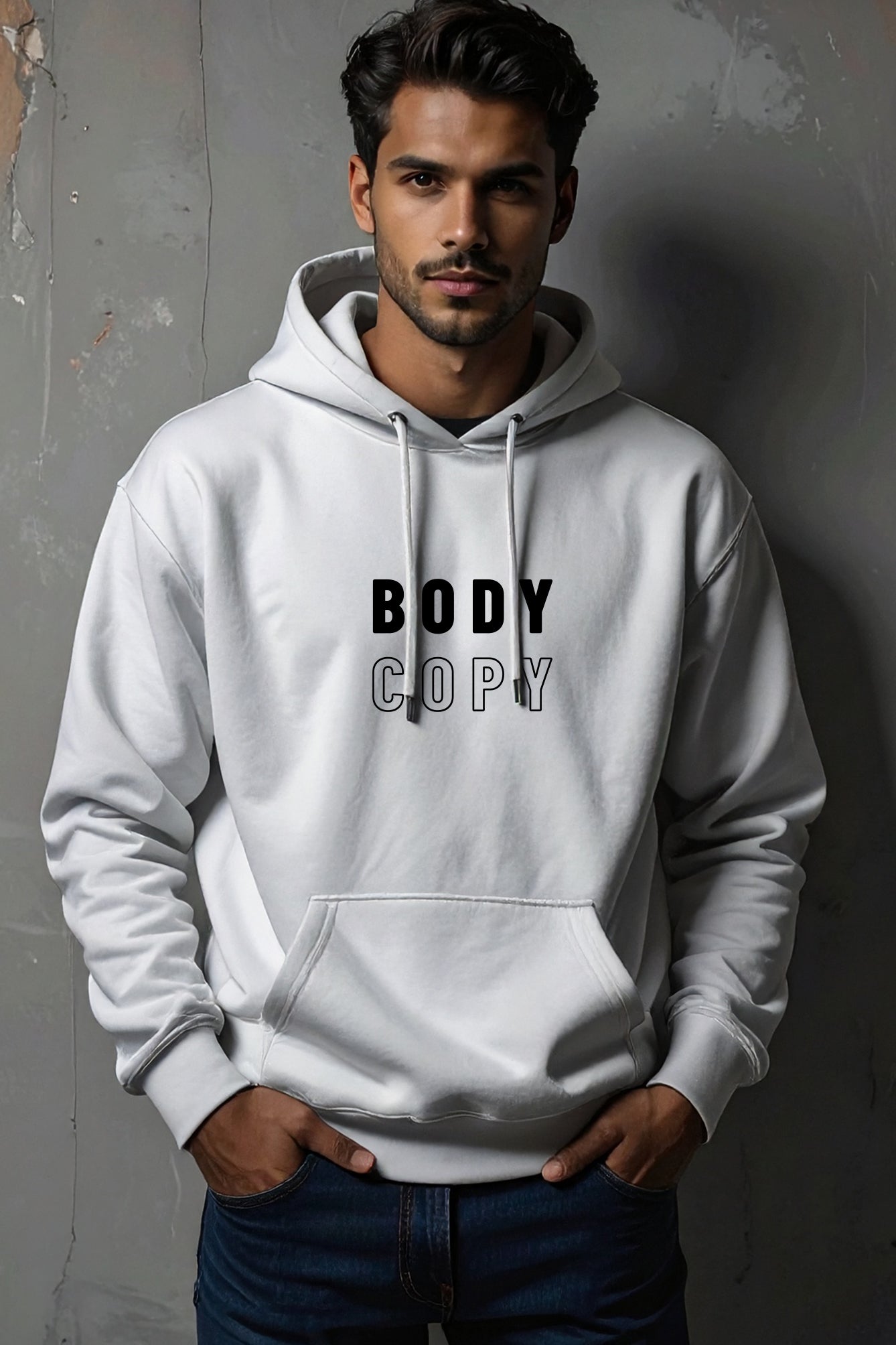 Men’s Hoodie White