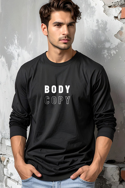Men’s Full Sleeve T-Shirt