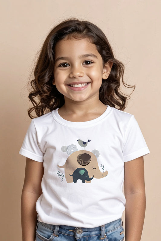 Jungle Jamboree Girl’s Crew Neck T-Shirt