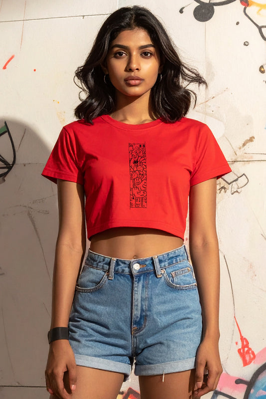 Monster Mash Women’s Crop Top