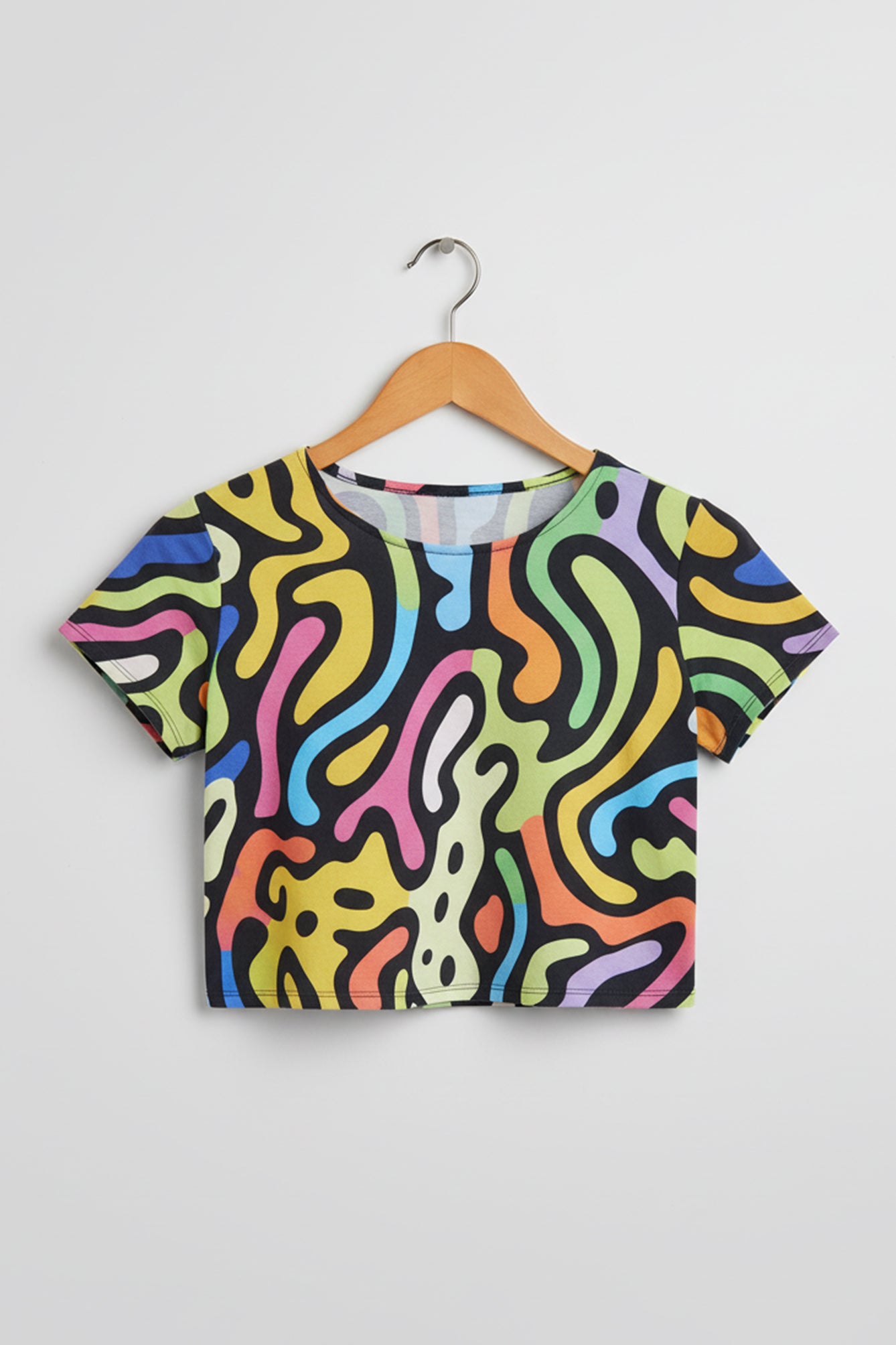 Women’s Printed Crop Top