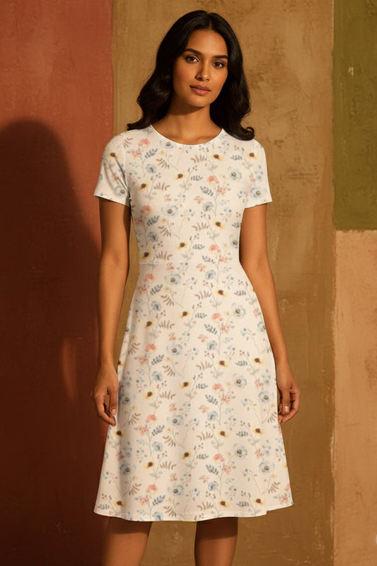 Women’s Floral A-Line Dress
