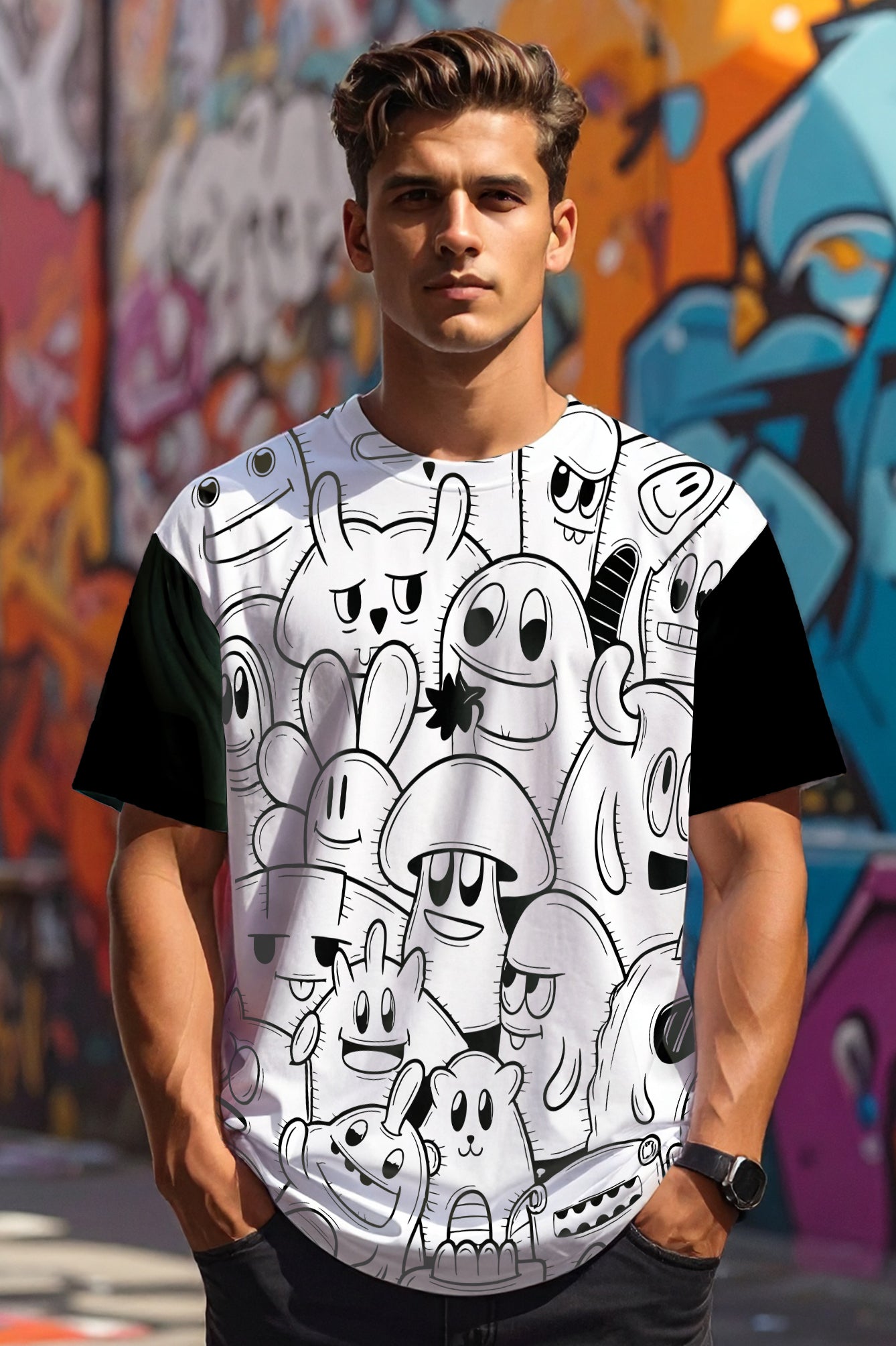 Monster Mash Oversized Tee