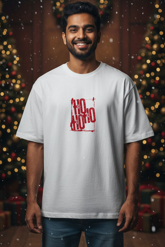 Men’s Oversized T-Shirt – “Santa Mode: Activated”