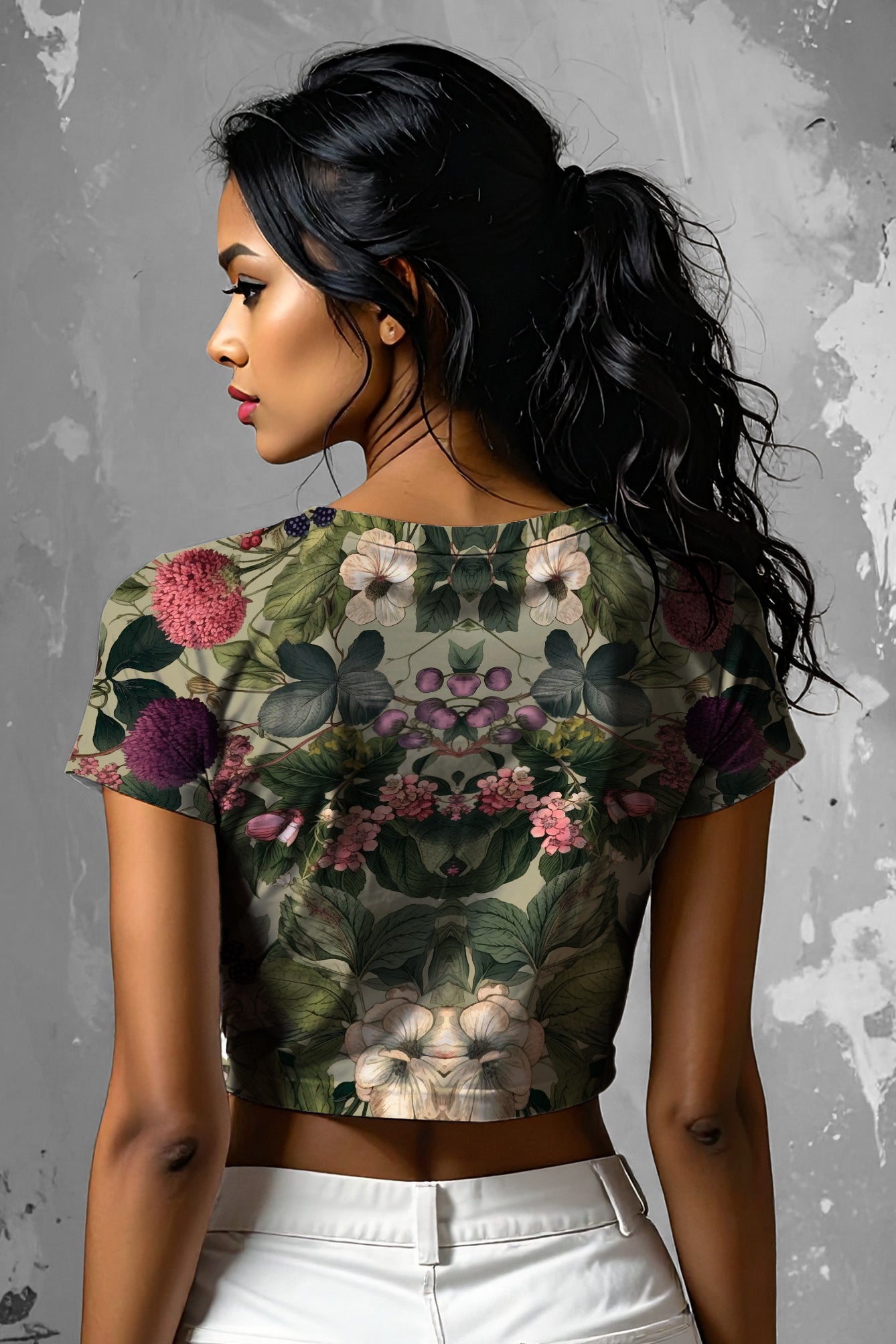 Bloom Theory – Women’s Crop Top
