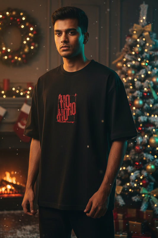 Men’s Oversized T-Shirt – “Not Your Regular Santa”