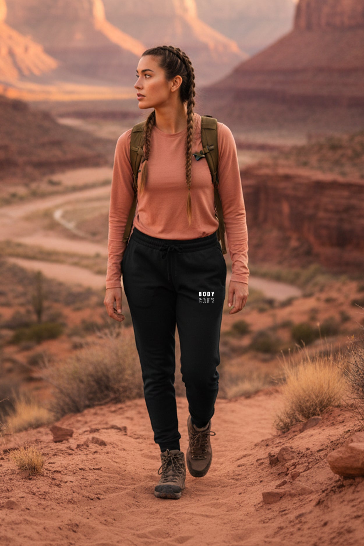 Women’s Black Joggers