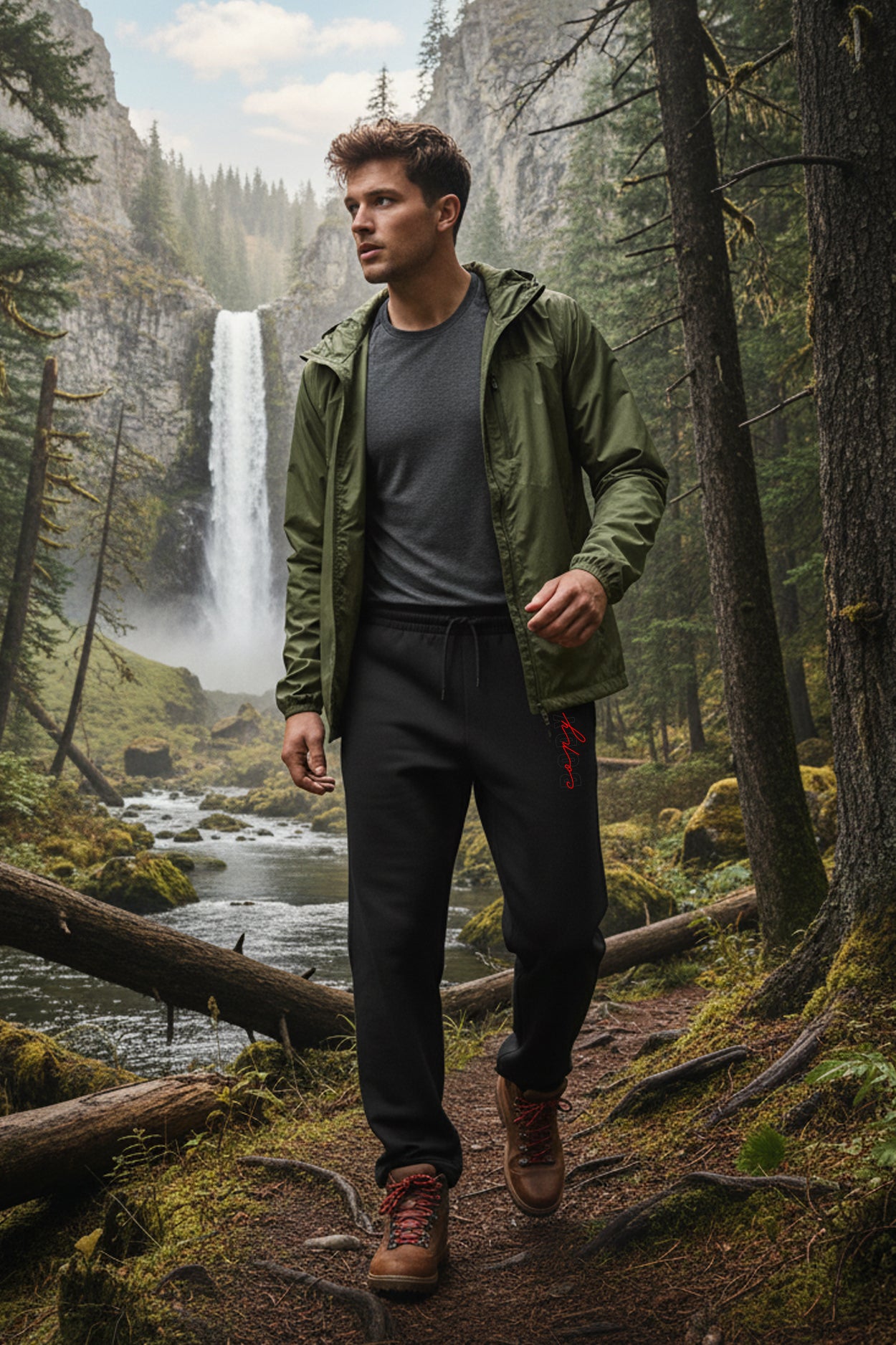 Men Black Sweatpants